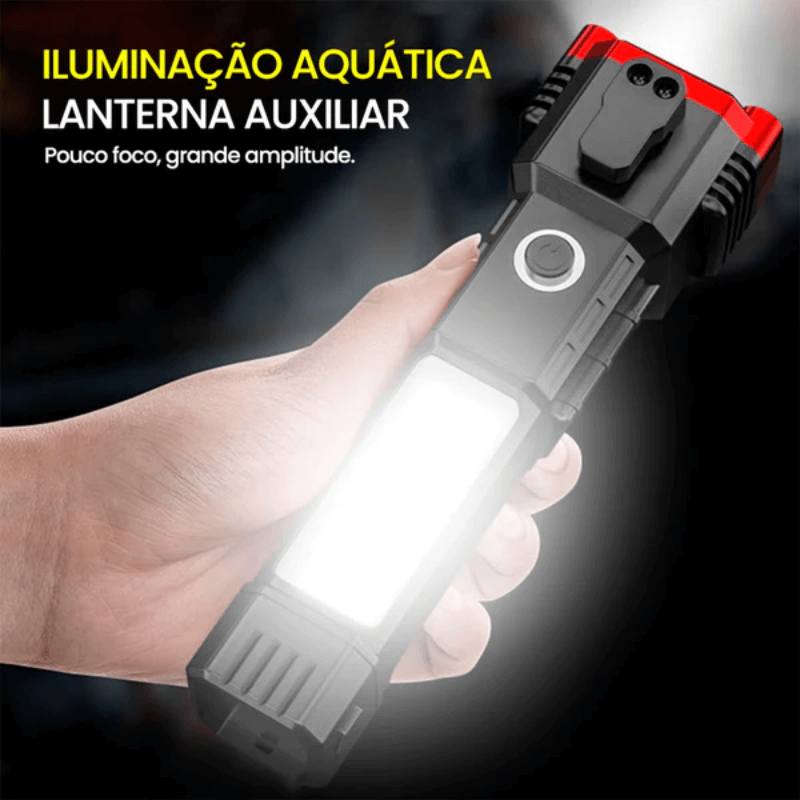 Linterna táctica indestructible 4 en 1 - Ultra Power - Compre 01 OBTENGA 02 - ÚLTIMO DÍA EN OFERTA