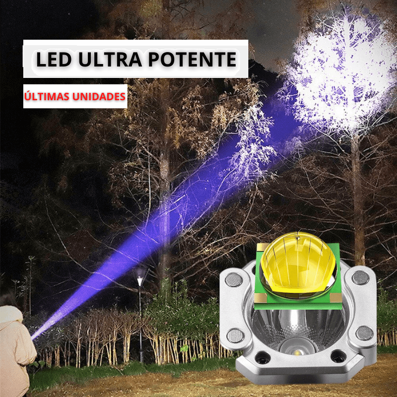 Linterna táctica indestructible 4 en 1 - Ultra Power - Compre 01 OBTENGA 02 - ÚLTIMO DÍA EN OFERTA