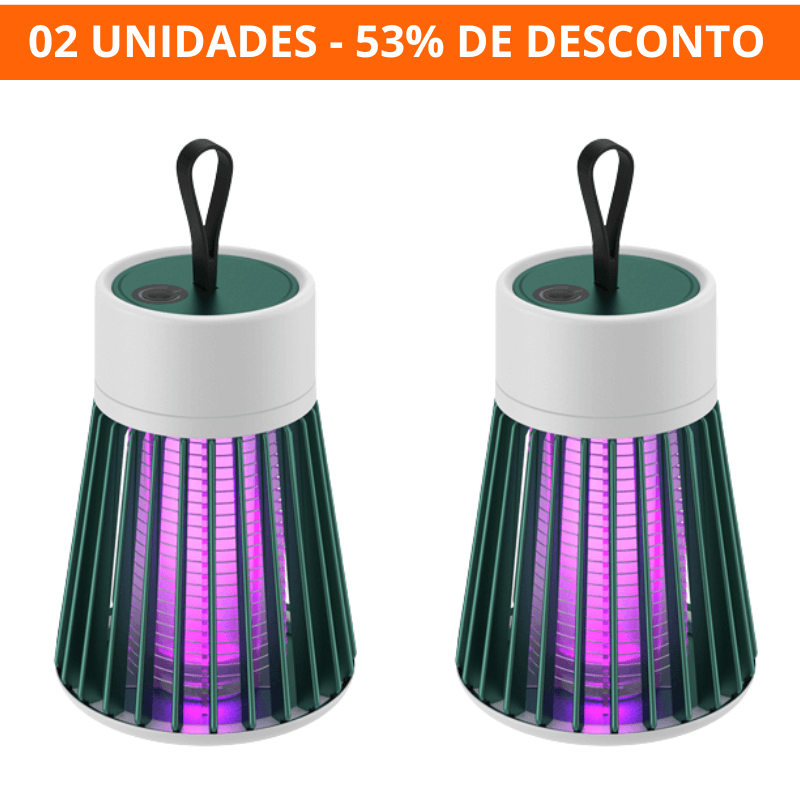 Lámpara Mata Mosquitos Killer® - Mini Escoba + Cable USB de Regalo - ÚLTIMO DÍA DE ENVÍO GRATIS