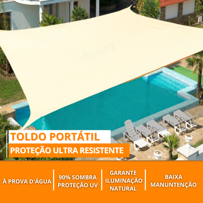 Toldo Portátil con Protección UV - Flexible y Ultra Resistente