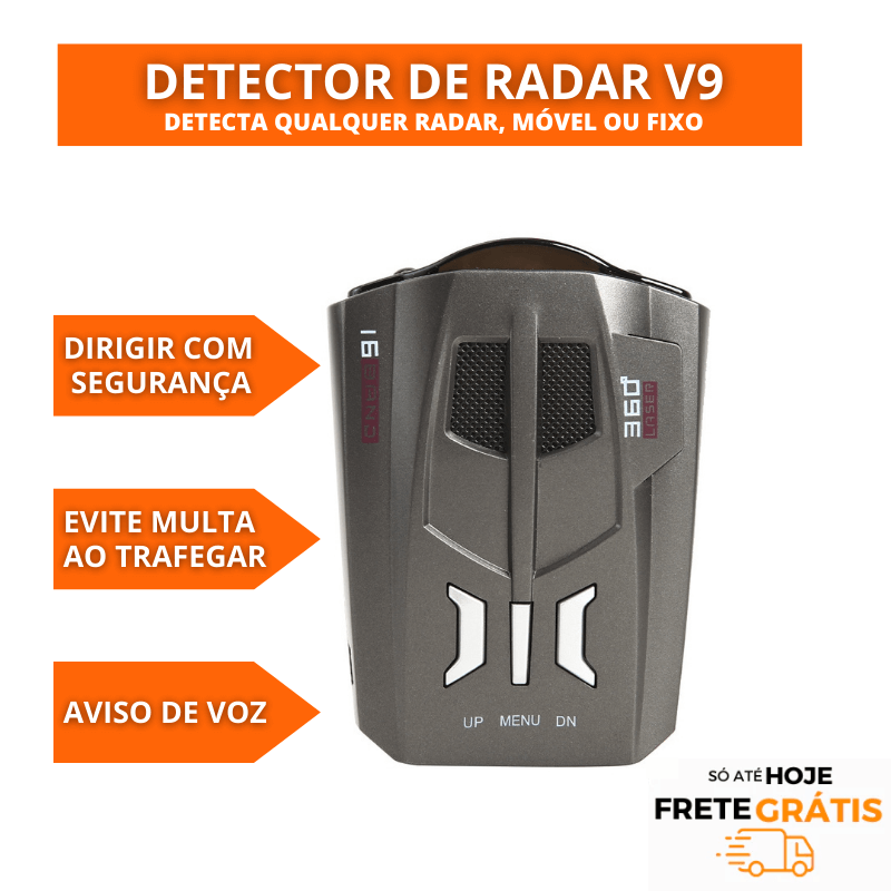 Detector de radar Titan V9 - ÚLTIMO DÍA A LA VENTA